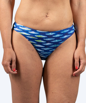 Watery dames zeemeermin bikini broekje - Blue Ocean