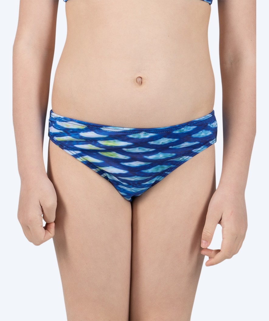 Watery meisjes zeemeermin bikinibroekje - Blue Ocean