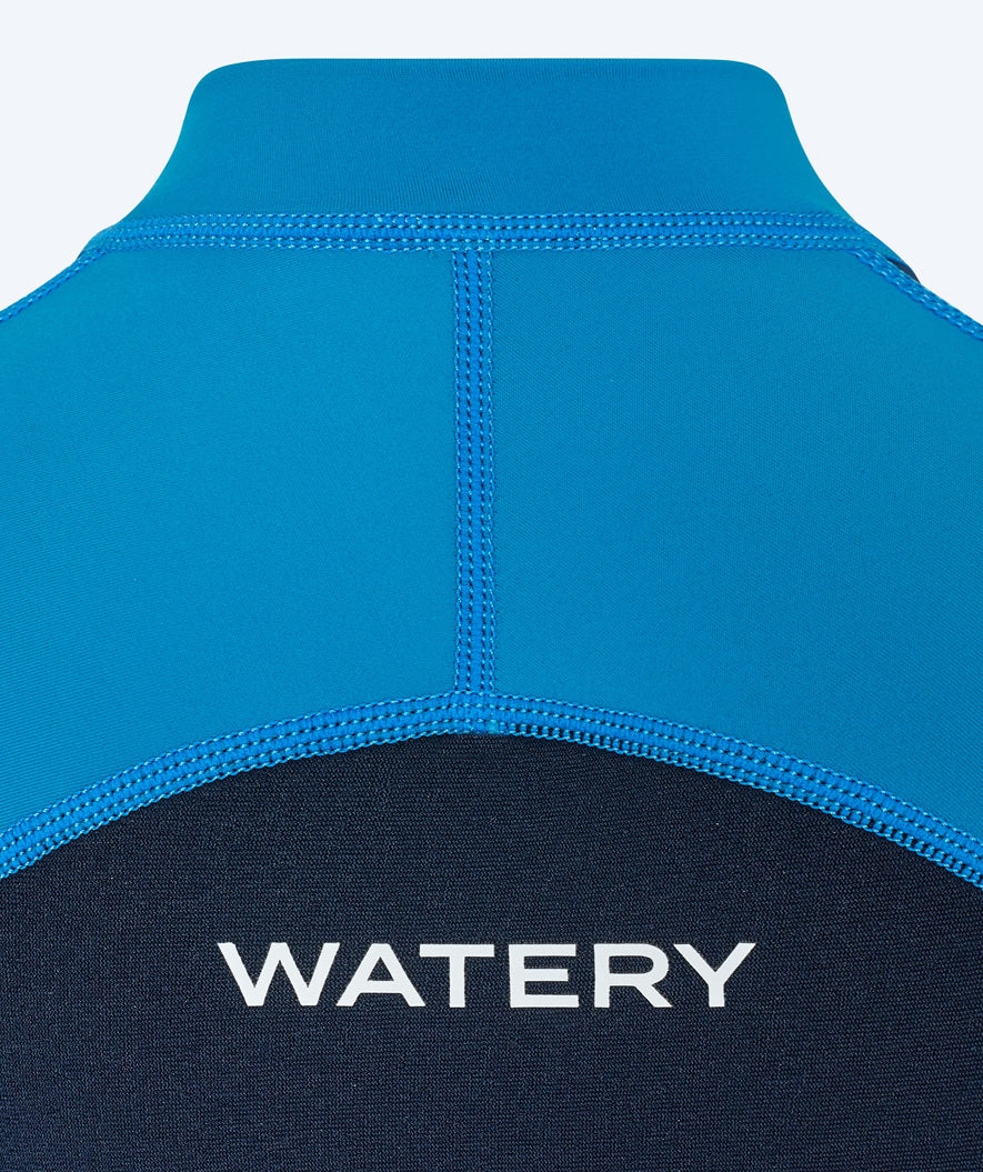 Watery kind UV wetsuit - Calypso Full-Body - Blauw/donkerblauw