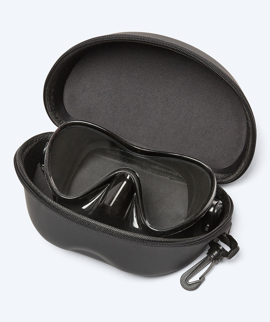 Watery volwassenen duikmasker (vanaf 12 jaar) - Cliff - Zwart
