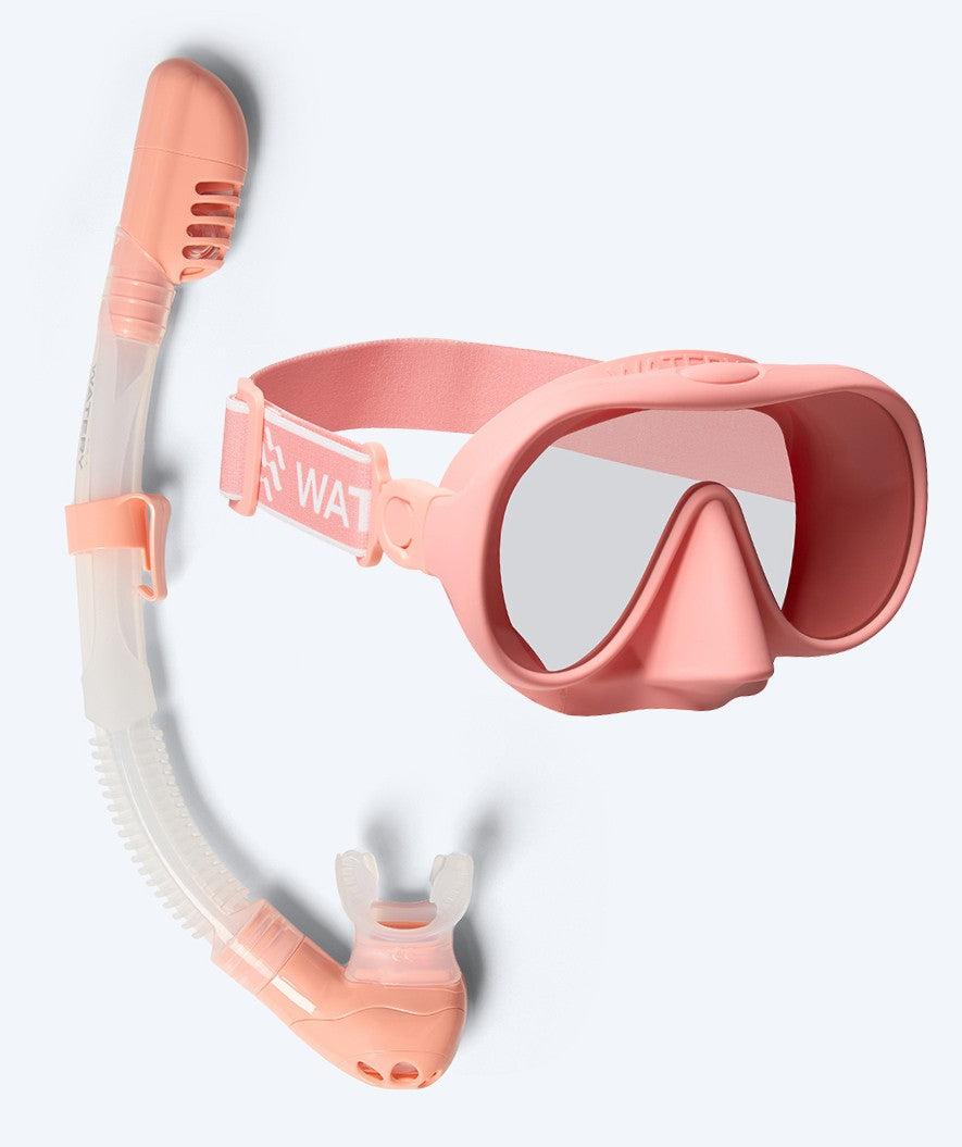 Watery kind Combo snorkelset (4-10) - Alton - Roze