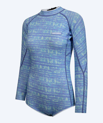 Watery neopreen lentepak voor dames - Crosswind Flex - Lichtblauw