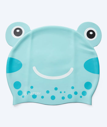 Watery badmuts voor kinderen - Dashers - Frog (Lichtblauw)