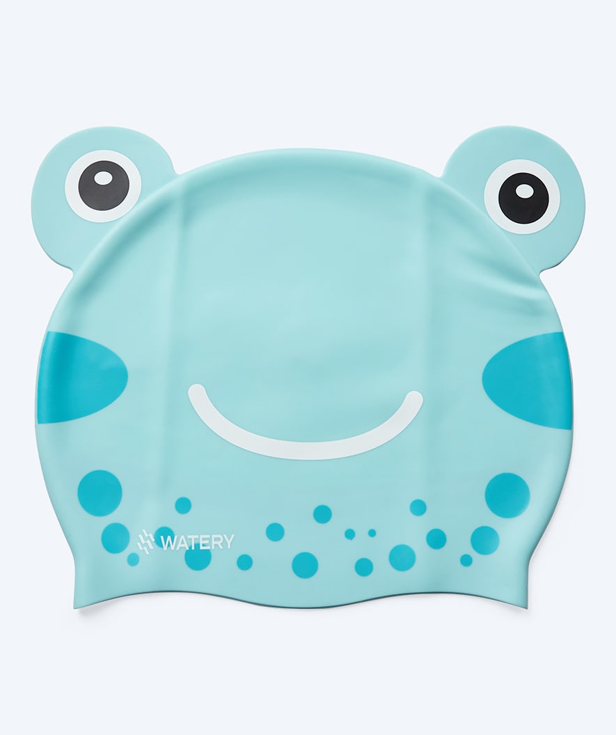 Watery badmuts voor kinderen - Dashers - Frog (Lichtblauw)