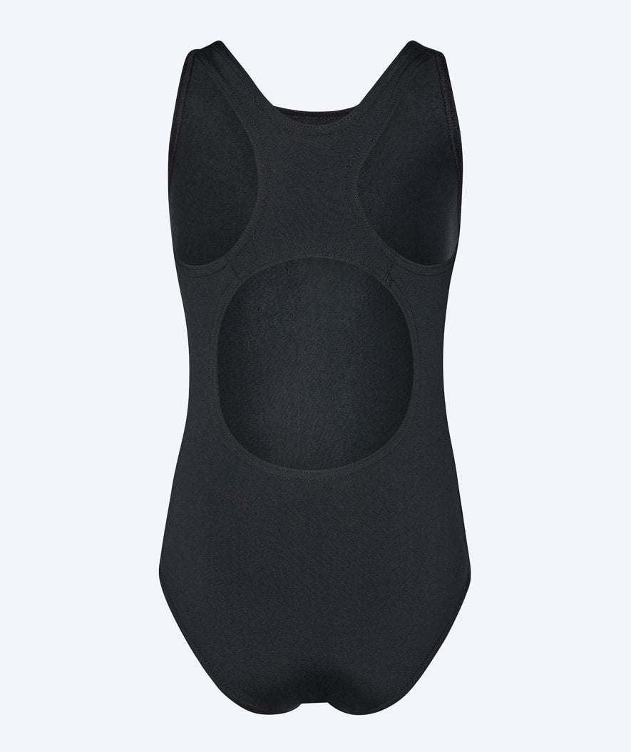 Watery meisjes badpak - Eco Poolparty - Zwart