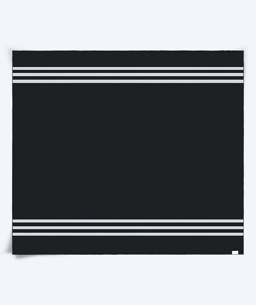 Watery microvezel handdoek (180 x 200 cm) - Eco Nebraska Family - Zwart