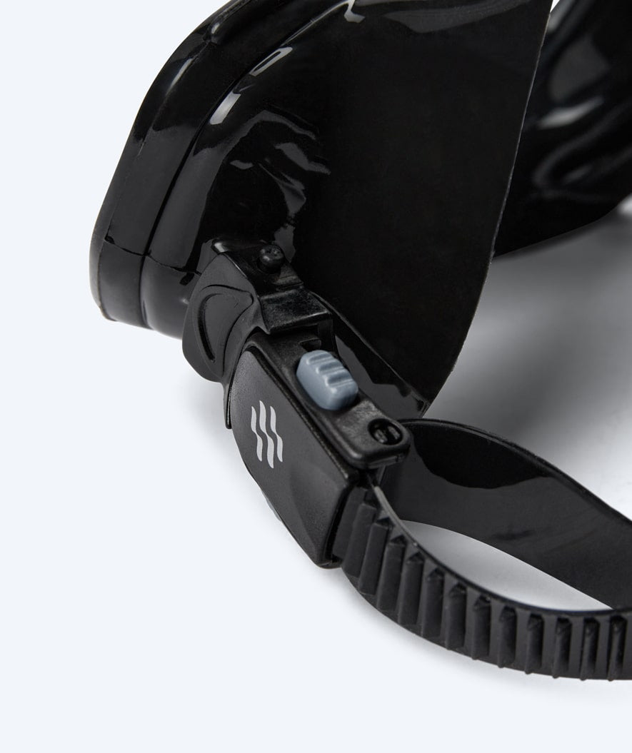 Watery volwassenen snorkelset (vanaf 15 jaar) - Fenton/Breeve - Zwart