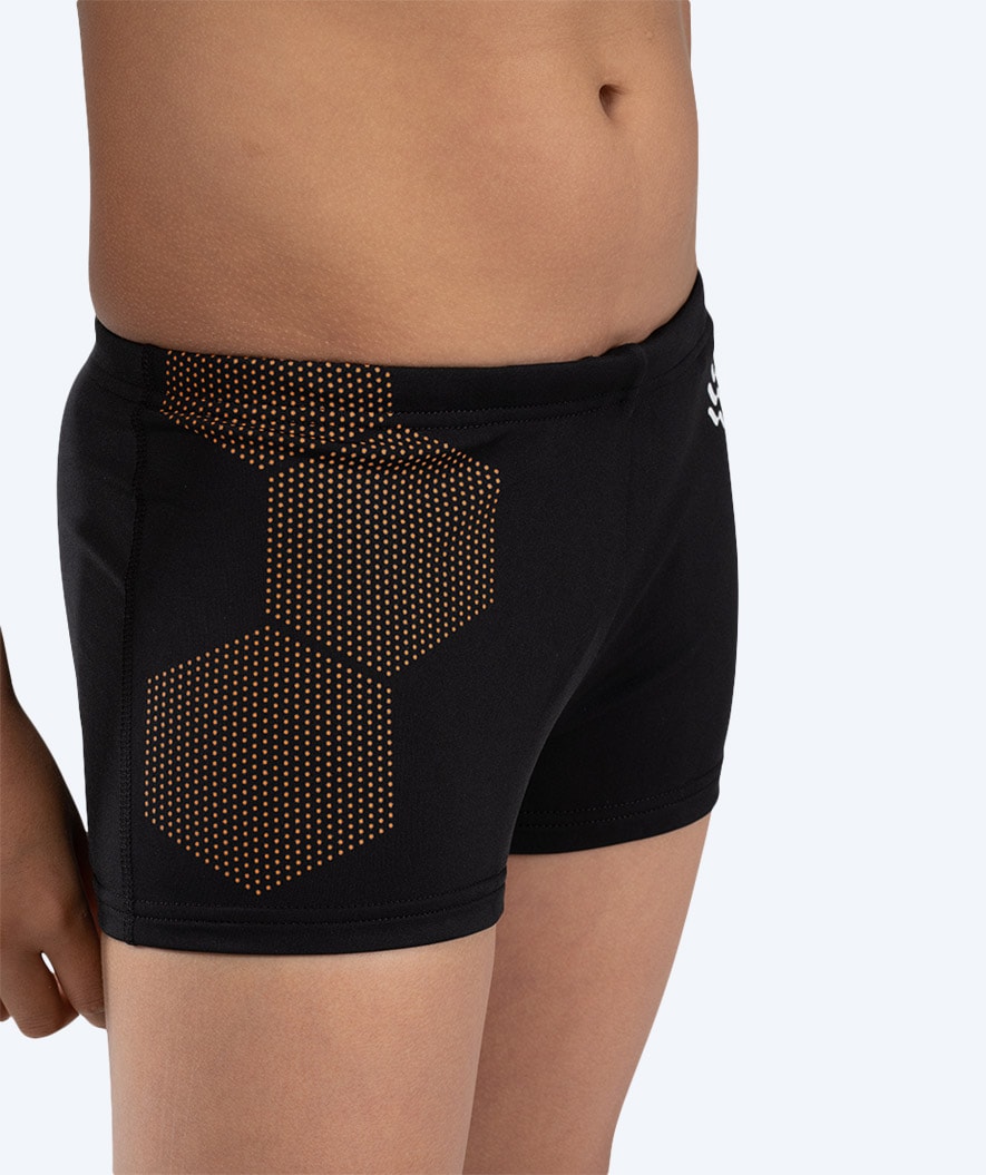 Watery jongens zwemboxers - Flaming Vegas Eco - Oranje Corner