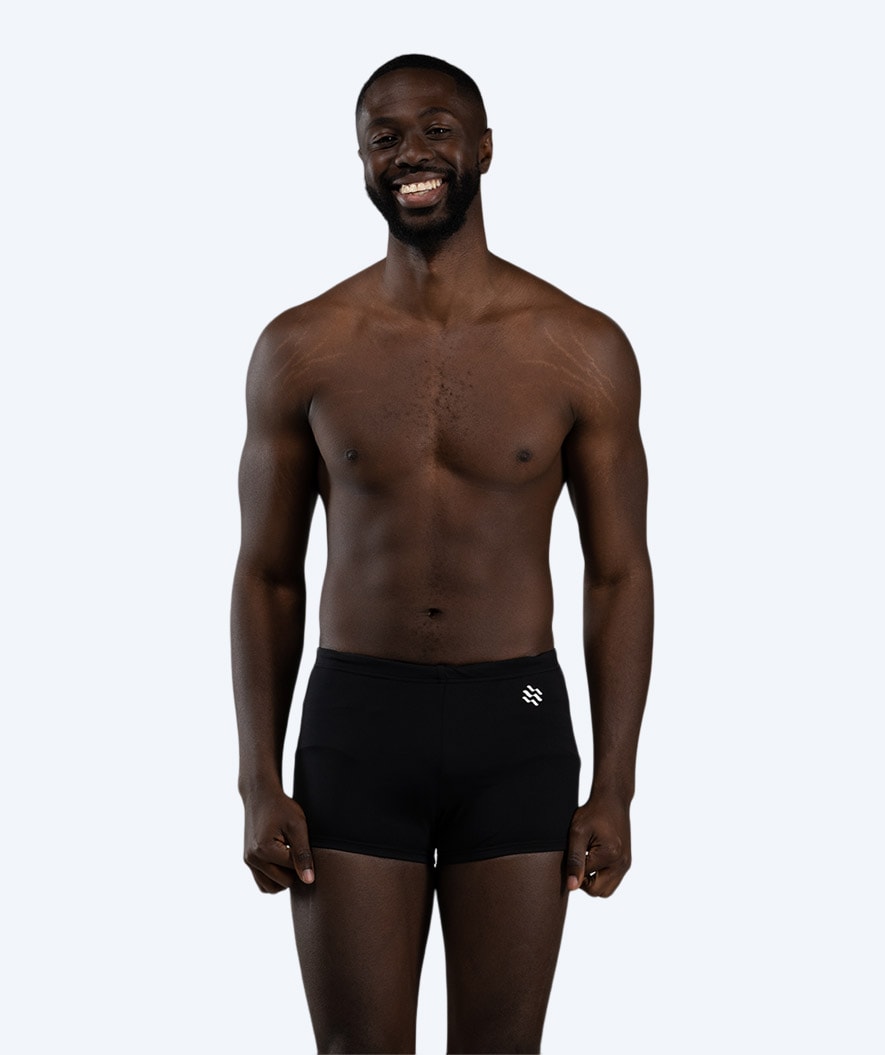 Watery zwemshorts voor mannen - Flaming Vegas Eco - Zwart