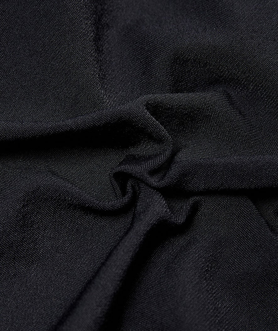 Watery dames badpak - Freestyler Solid - Zwart