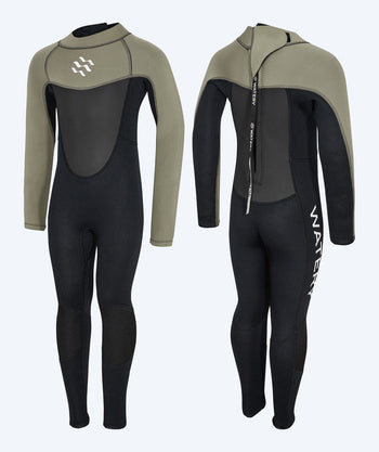 Watery kind wetsuit - Gecko (3mm) - Dust Groen