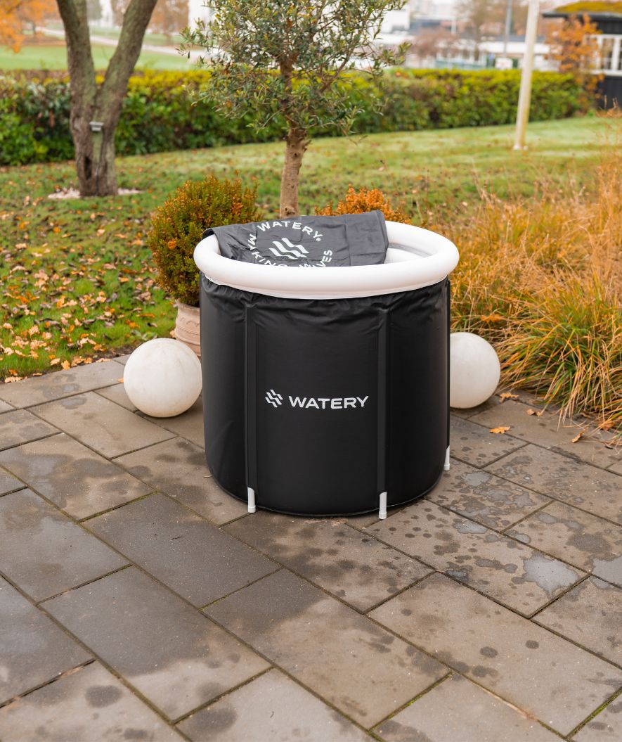 Watery opblaasbaar ijsbad - Hero - Zwart