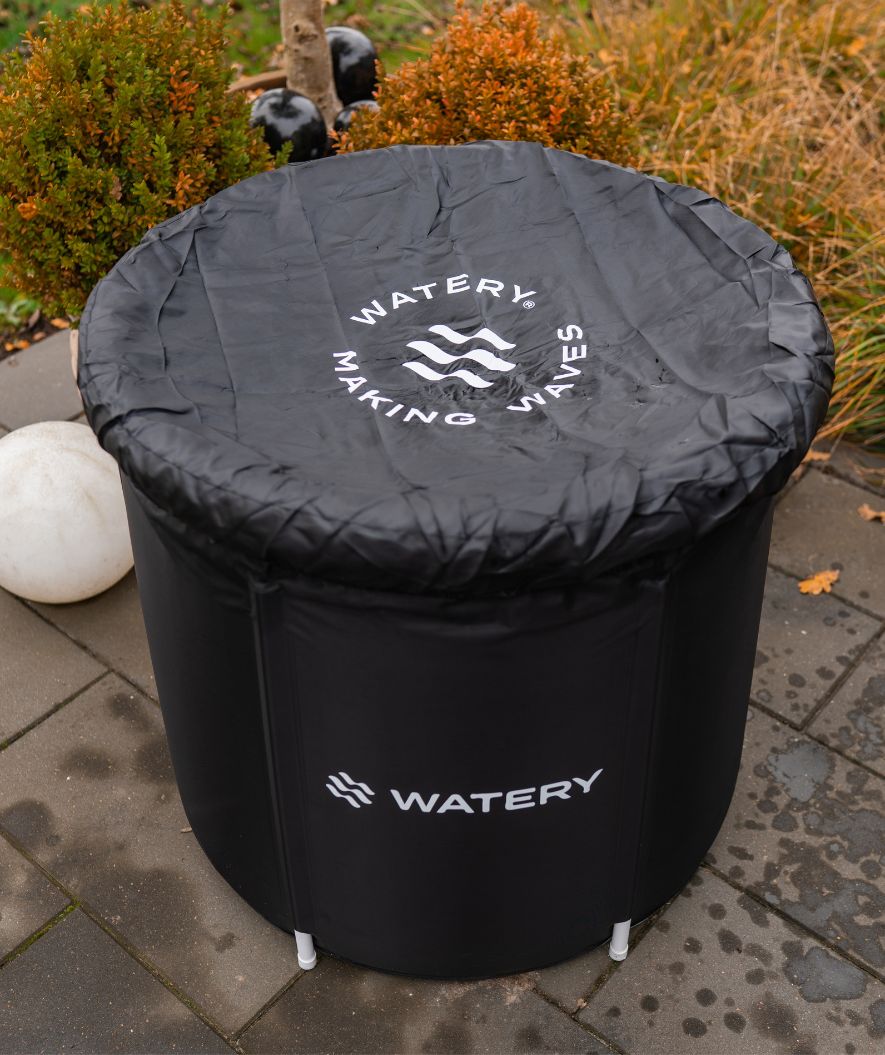 Watery opblaasbaar ijsbad - Hero - Zwart