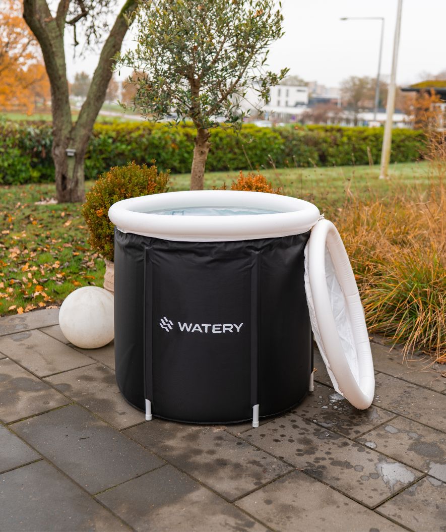 Watery opblaasbaar ijsbad - Hero - Zwart