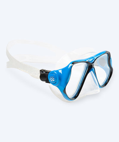Watery duikbril voor volwassenen (vanaf 12 jaar) - Hudson - Zwart/blauw