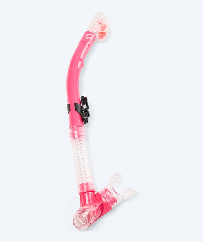 Watery full-dry snorkel voor volwassenen - Hudson - Rood/roze