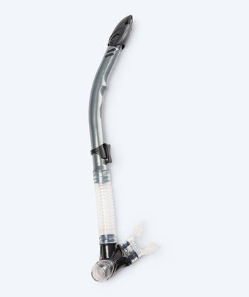 Watery volwassenen semi-dry snorkel (vanaf 14 jaar) - Hudson - Grijs