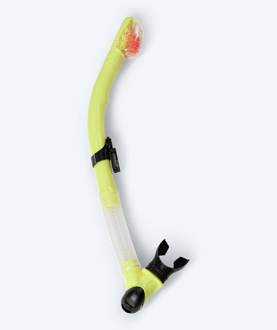Watery full-dry snorkel voor volwassenen - Hudson - Geel