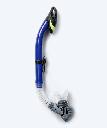 Watery volwassenen snorkel (vanaf 15 jaar) - Leach Pro - Blauw/geel