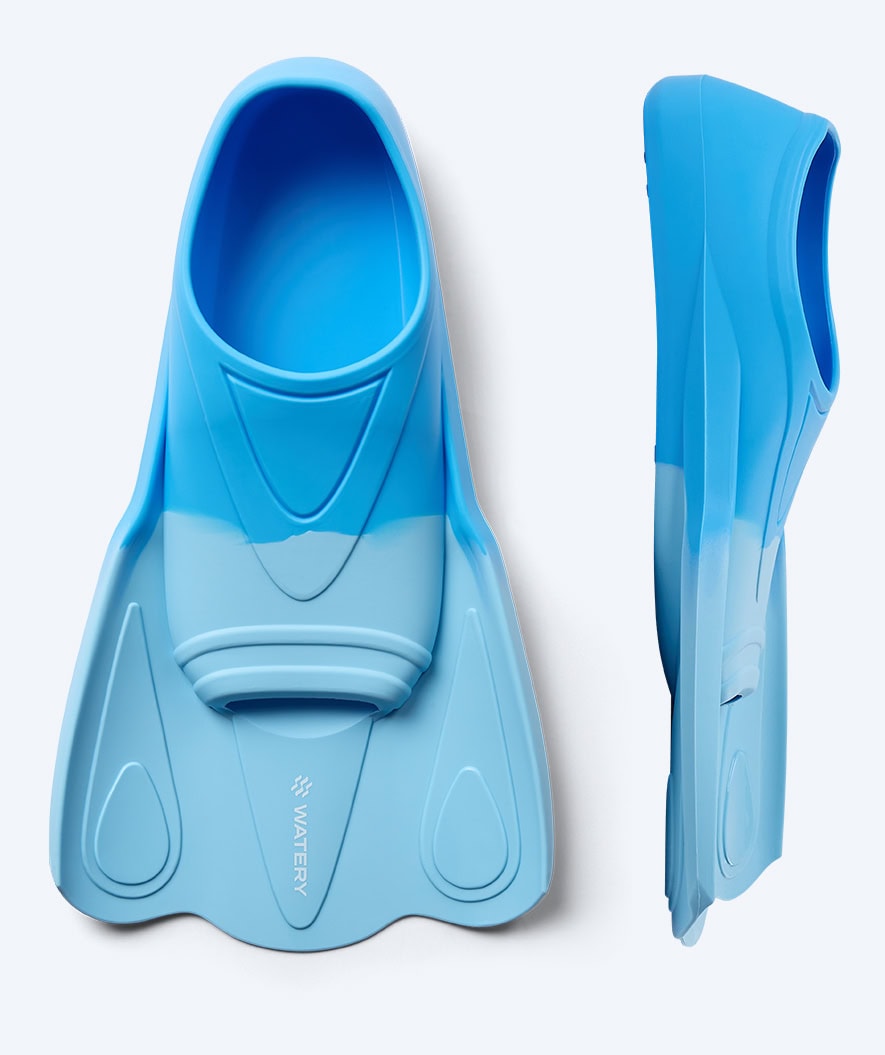 Watery zwemvinnen voor kinderen - Leander - Blauw