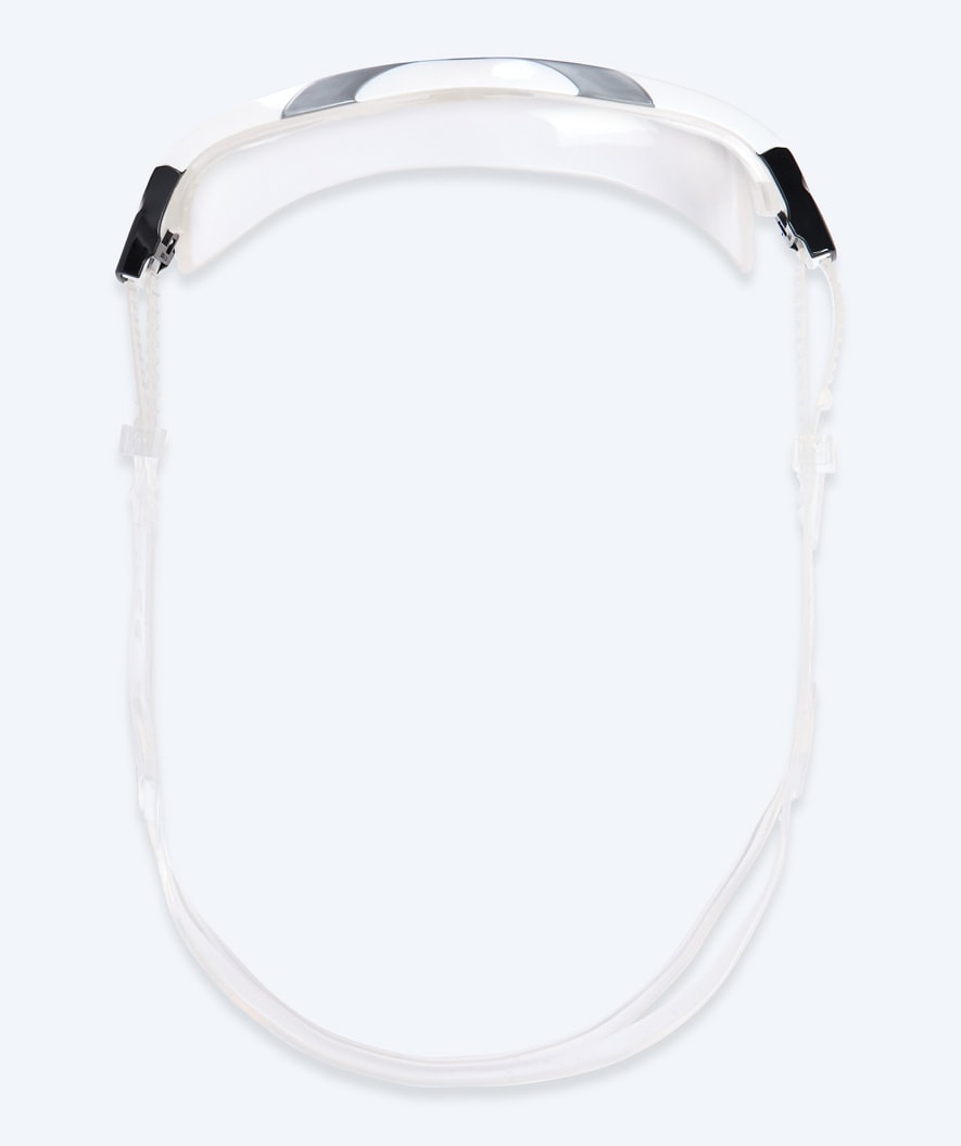 Watery volwassenen zwemmasker - Mantis - Wit/grijs