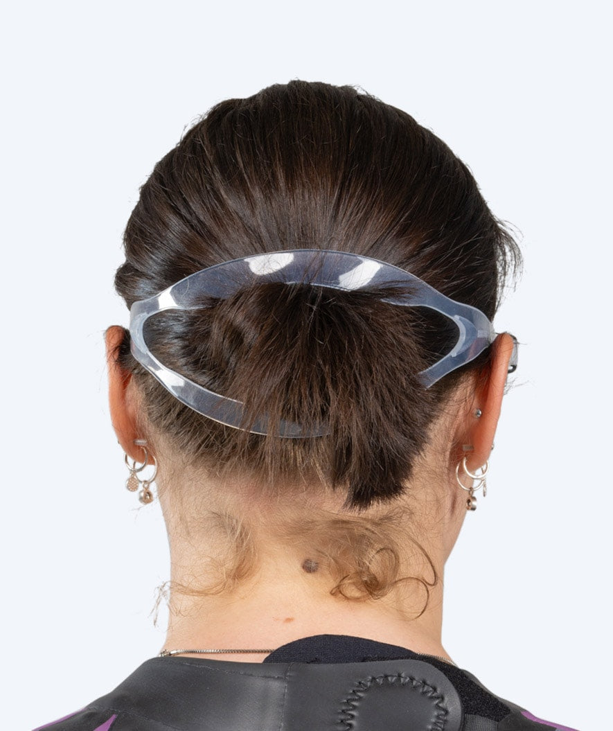 Watery volwassenen zwemmasker - Mantis - Wit/grijs