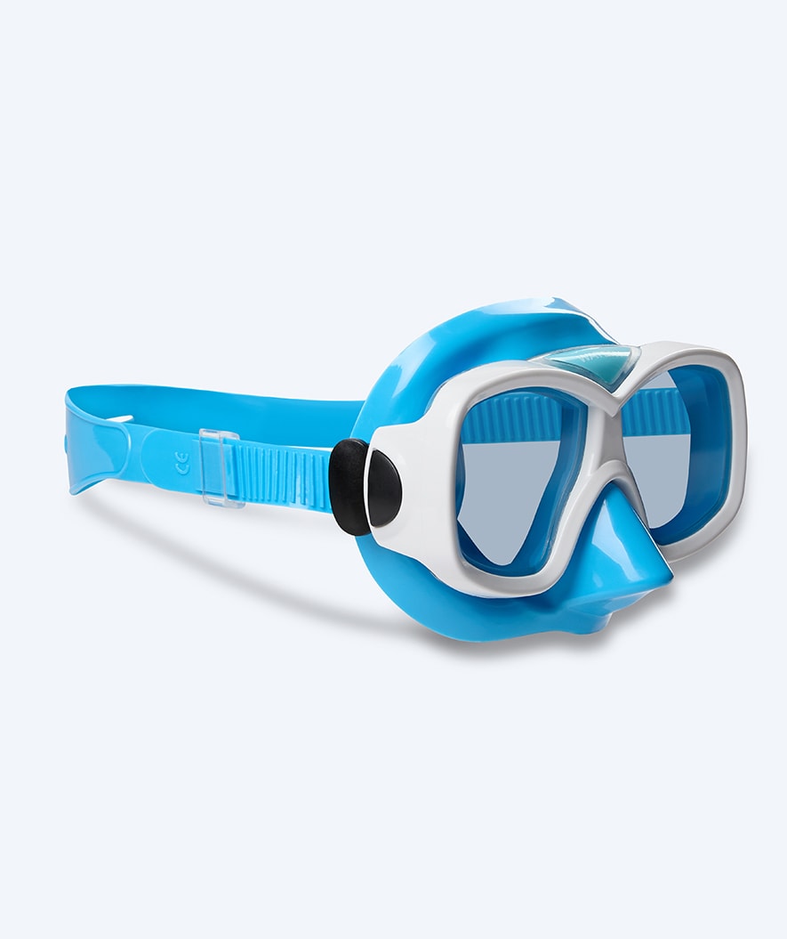 Watery junior duikbril (8-15) - Misu - Blauw/wit