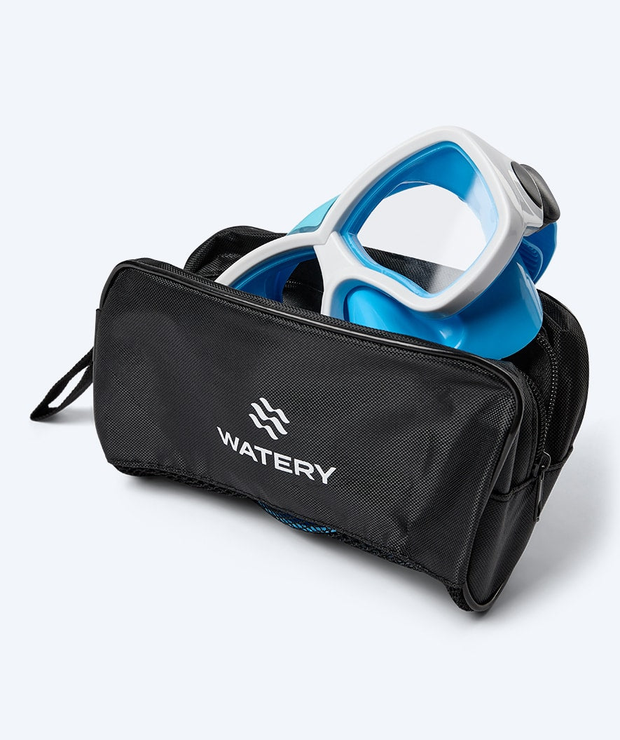 Watery junior duikbril (8-15) - Misu - Blauw/wit