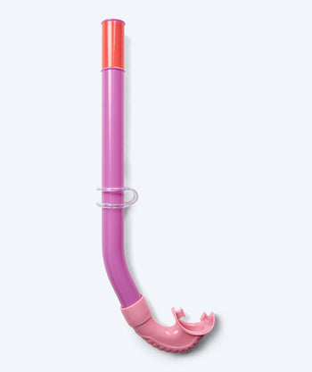 Watery snorkel voor junior (8-15) - Misu - Lichtroze/paars