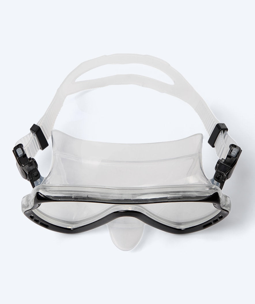 Watery volwassenen duikbril (vanaf 15 jaar) - Nebula - Zwart