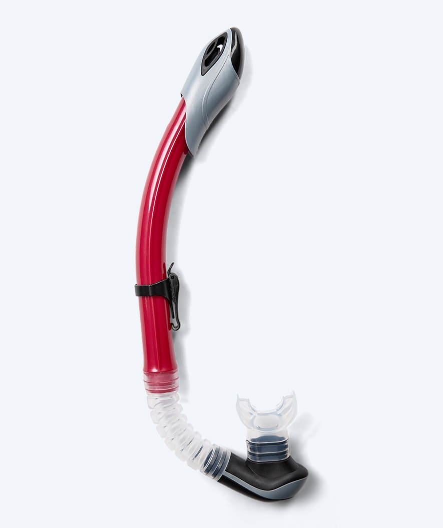 Watery volwassenen snorkel (vanaf 15 jaar) - Nebula - Zwart/rood