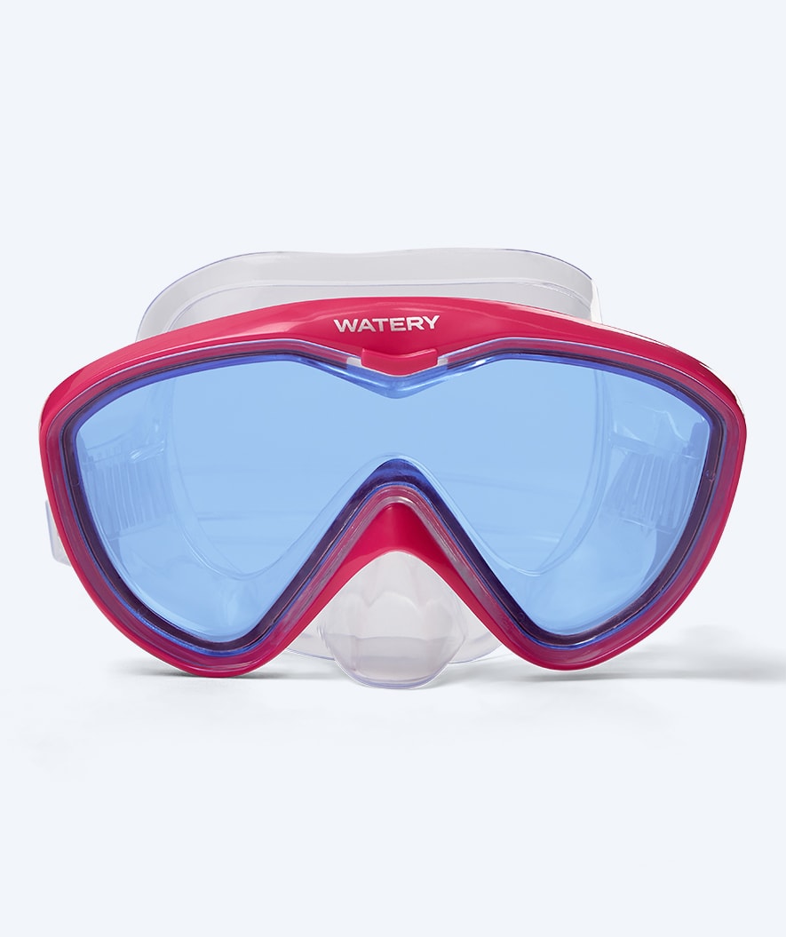 Watery junior duikbril (8-15) - Nerina - Lichtroze/Blauw