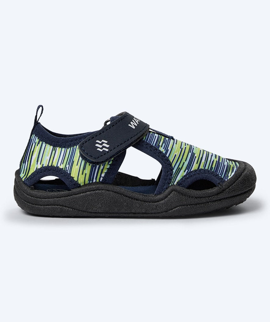 Watery kind badslippers - Nixie 2.0 - Atlantic Blauw