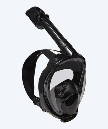 Watery volwassenen snorkelmasker - Ocean Pro - Zwart