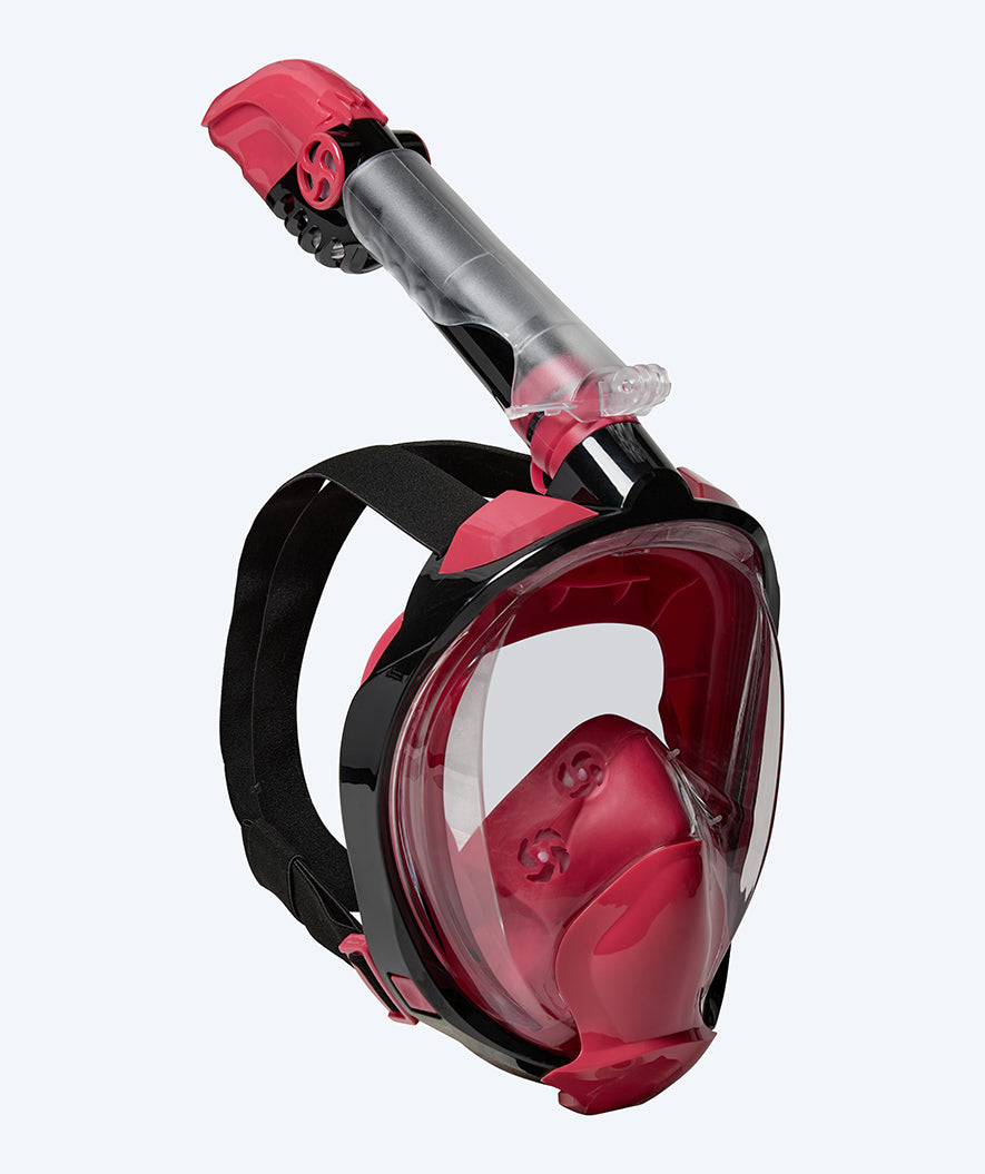 Watery volwassenen snorkelmasker - Ocean Pro - Rood