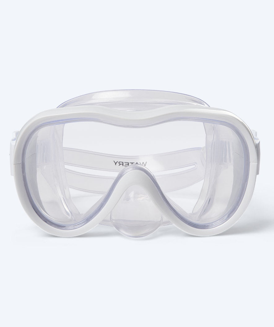 Watery junior duikmasker (8-15) - Odine - Wit