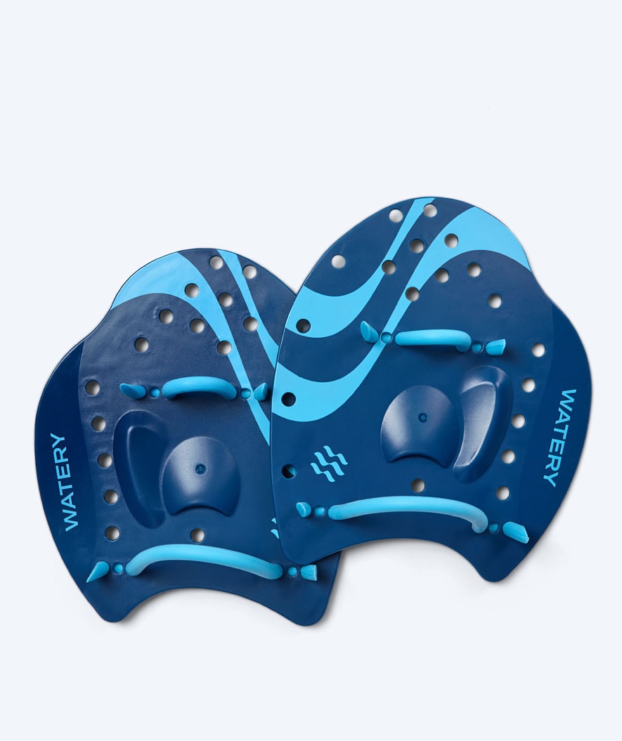 Watery hand paddles - Orwin - Donkerblauw