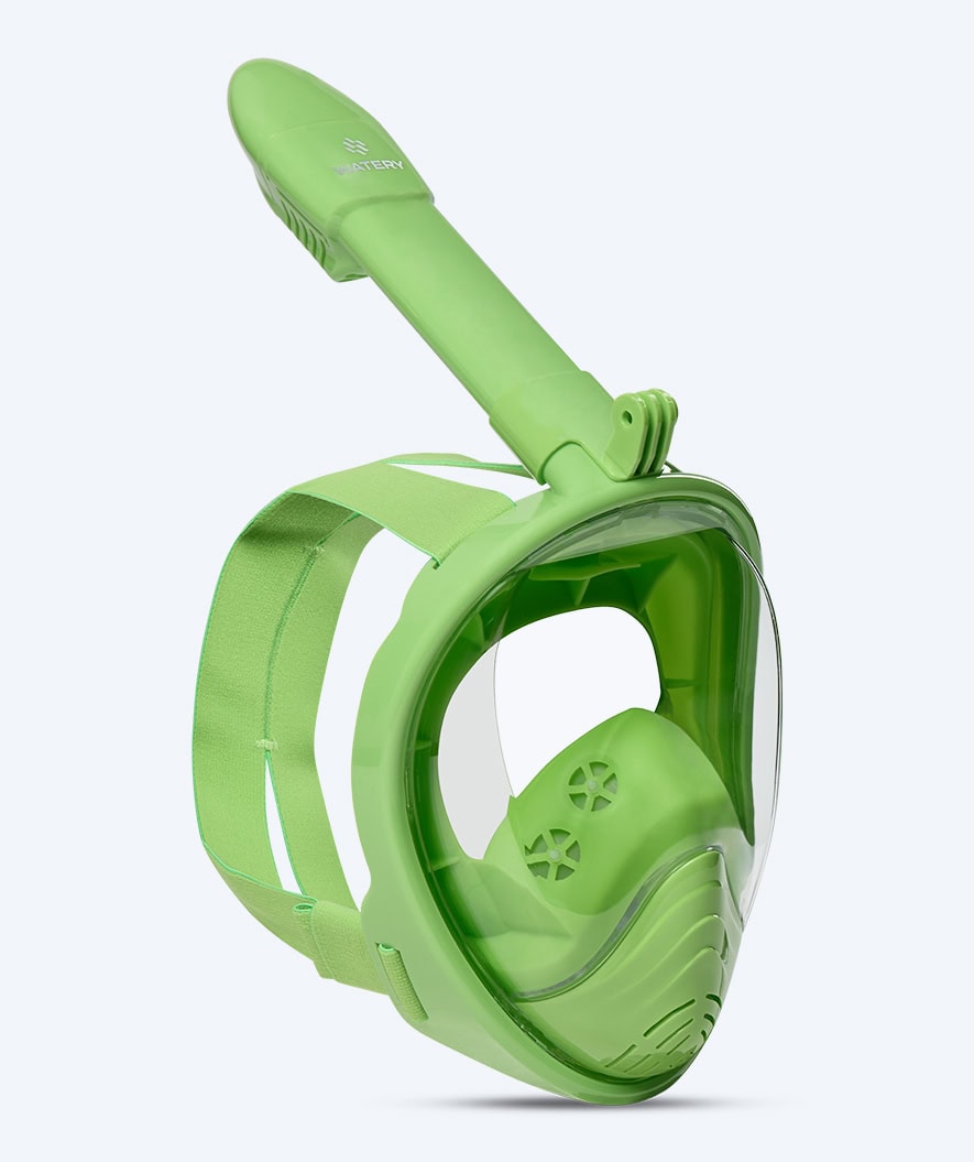Watery full face duikmasker - Oxygen - Groen