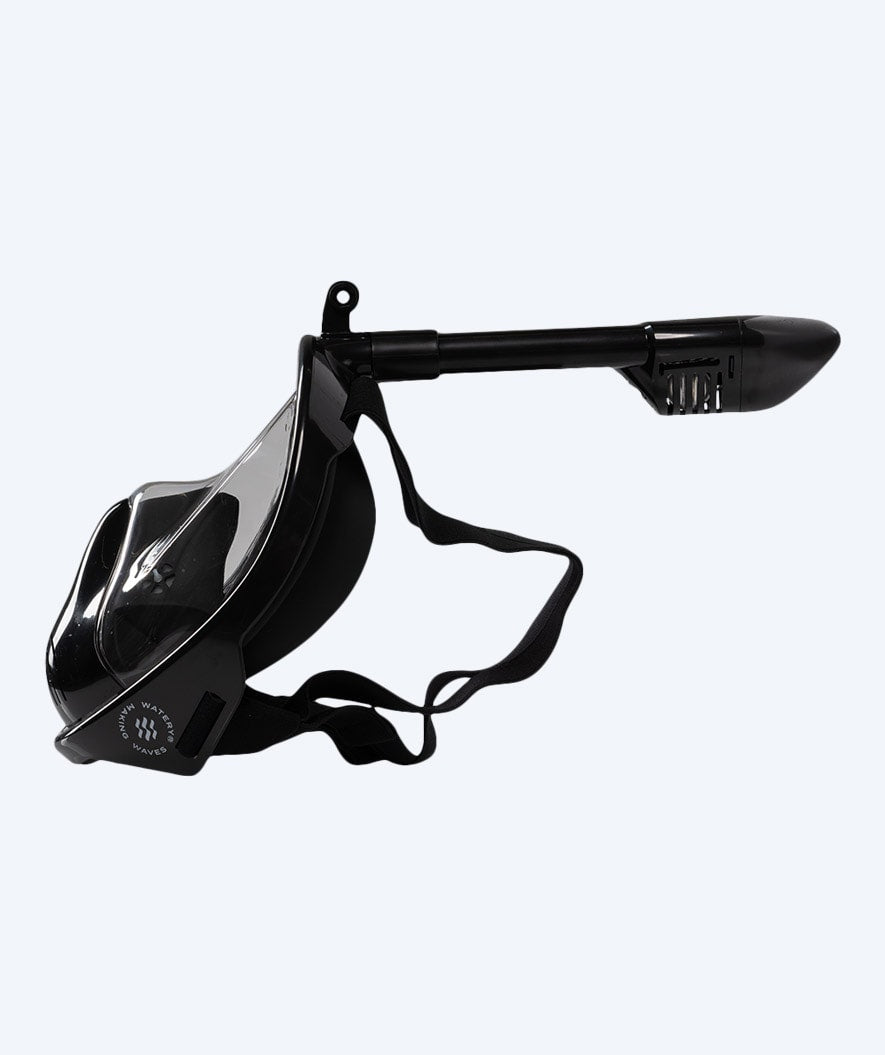 Watery kind snorkelmasker - Oxygen - Zwart