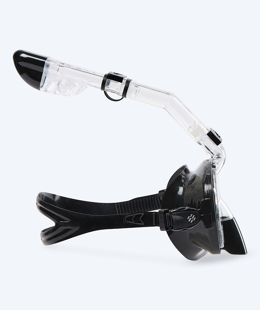 Watery kind snorkelmasker - Pearl - Zwart