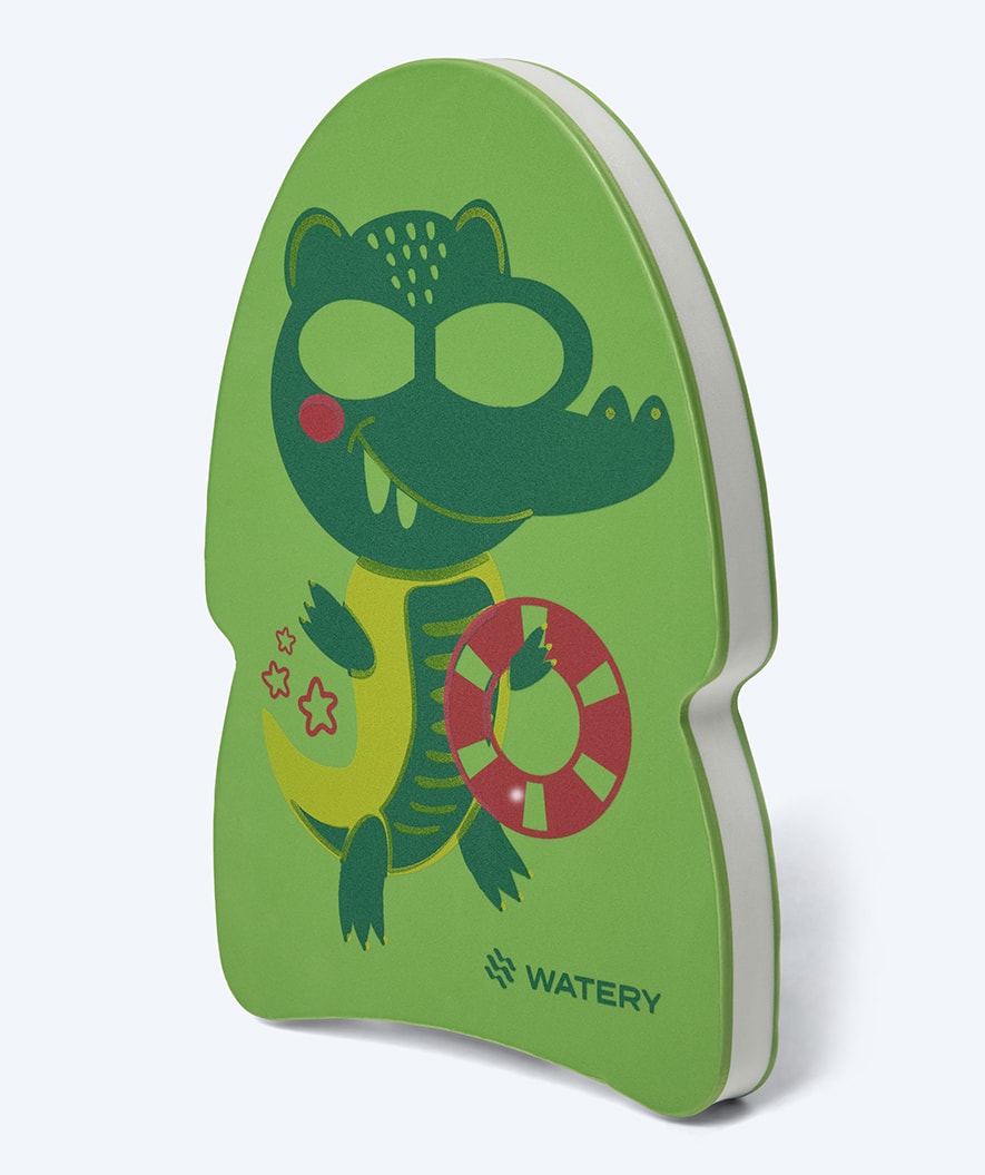 Watery zwemplank voor kinderen - Pebbles - Groen