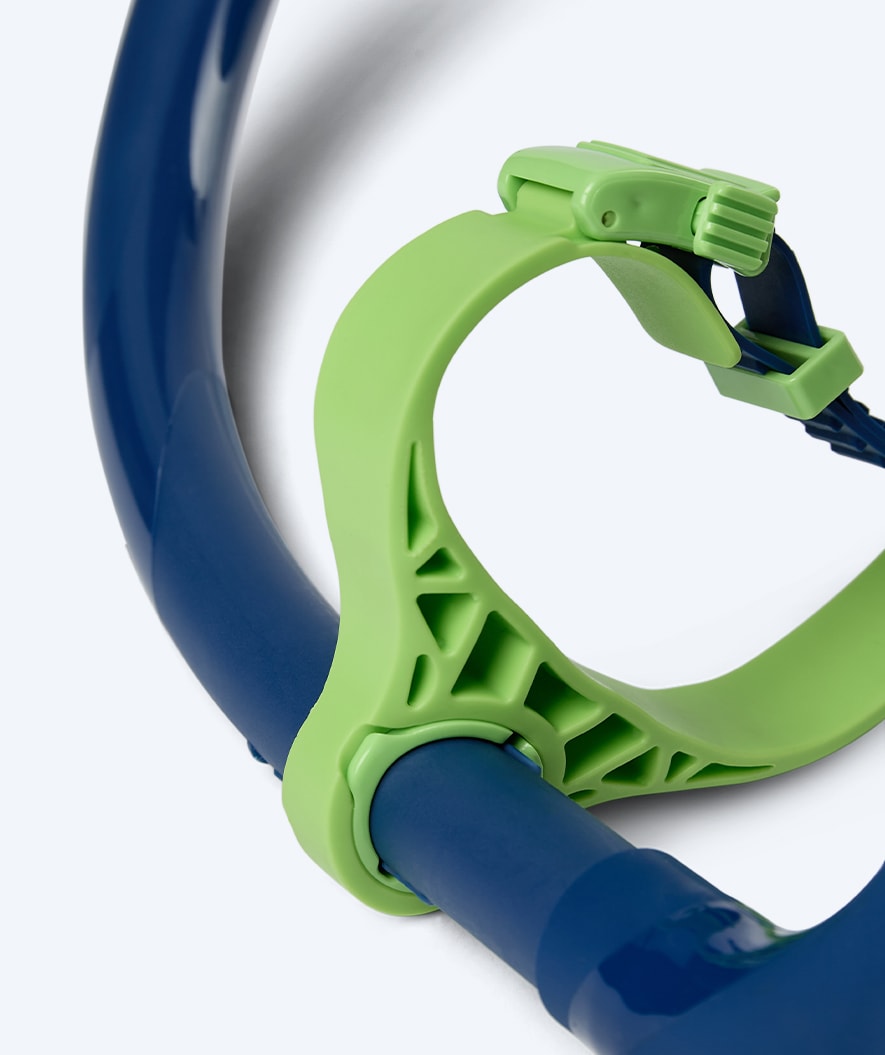 Watery zwemsnorkel - Phoenix Elite - Blauw/groen