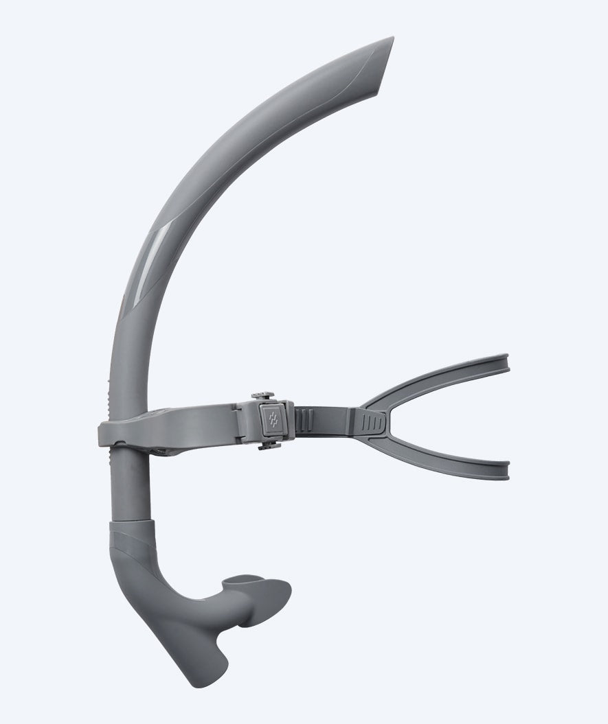 Watery centrale snorkel voor zwemmen - Phoenix Elite - Grijs