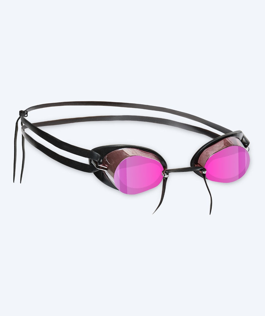Watery zwembril - Proflex Swedish Mirror - Roze/roze