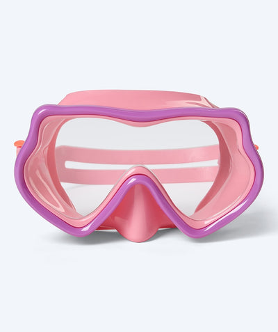Watery duikbril voor kinderen (4-10) - Pulina - Lichtroze/paars