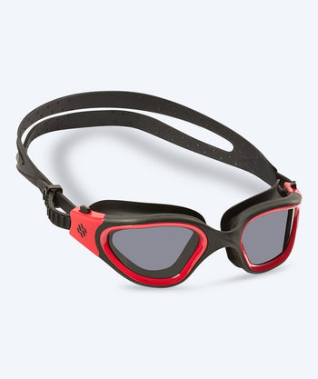 Watery training zwembril - Raven Active - Zwart/rood 1.0