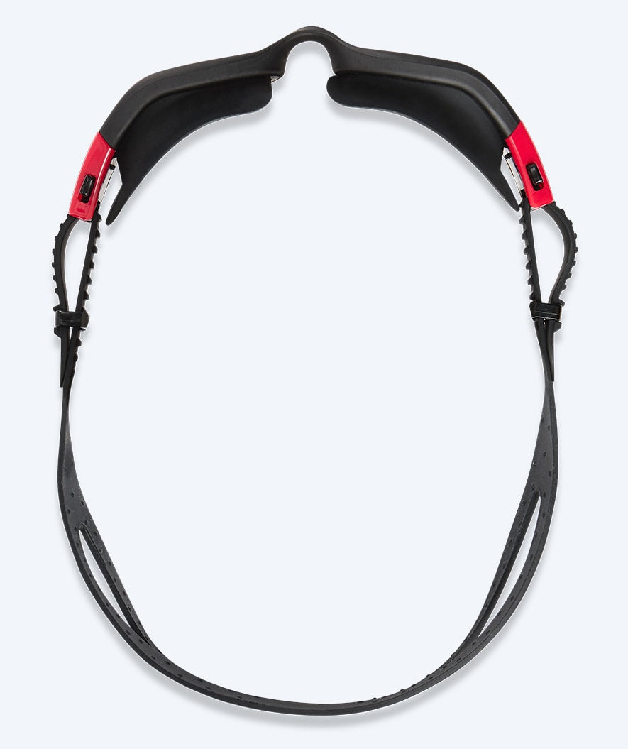 Watery training zwembril - Raven Active - Zwart/rood