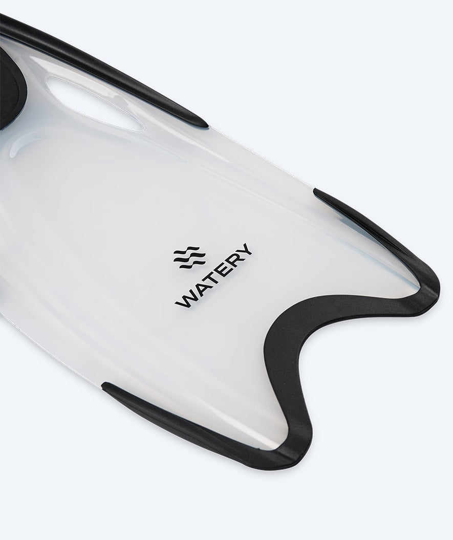Watery zwemvliezen voor volwassenen (36-45) - Rilian - Zwart/helder