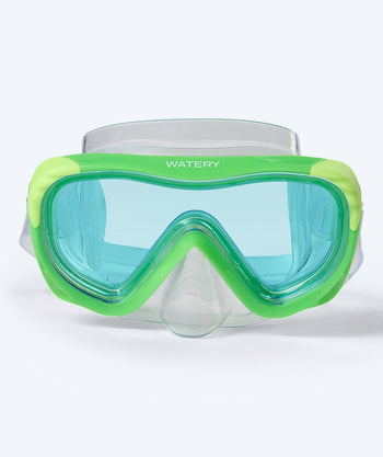 Watery duikbril voor kinderen (4-10) - Shore - Groen/blauw