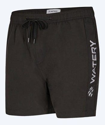 Watery zwemshorts voor mannen - Signature Eco - Zwart